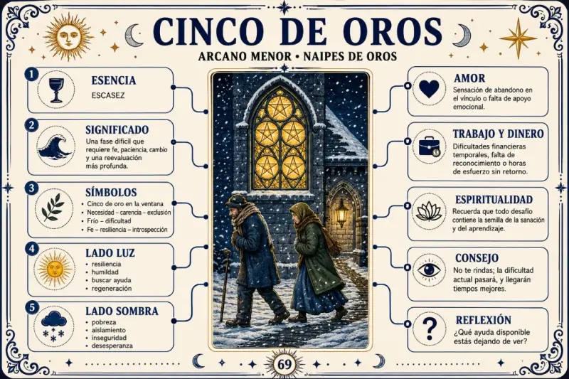 Mapa Mental: Cinco de Oros